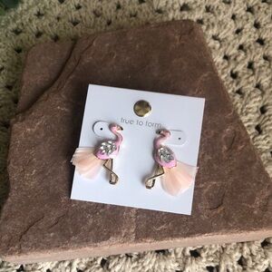 Pink Flamingo Earrings